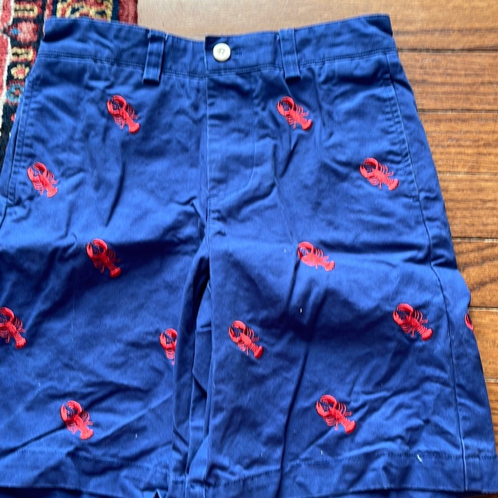 Boys Vineyard Vine shorts with lobsters